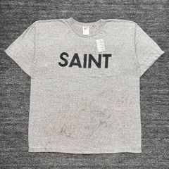 セントマイケル FUCK SAINT YOURSELF プリント Tシャツ XL - メルカリ