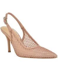 ゲス レディース シューズ パンプス メッシュ GUESS Womens Pandy Mesh Pointed Toe Slingback Stiletto Pumps Light Natural M
