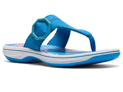 クラークス レディース シューズ サンダル Clarks Breeze Cove Bright Blue Synthetic ブルー