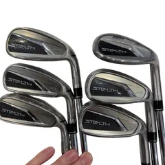 【中古】 テーラーメイド STEALTH HD(2023) 7S アイアンセット IR KBS MAX MT80 JP (フレックスS) メンズ 男性用 右利き 右用 Cランク ゴルフクラブ