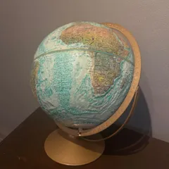 ヴィンテージ 70s REPLOGLE 地球儀 World Ocean Series 12インチ USA製