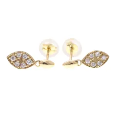JEWELRY ジュエリー ピアス K18 ダイヤモンド【中古】【473】