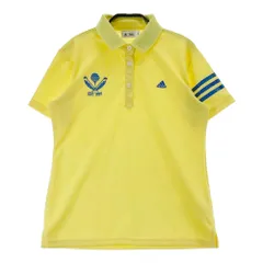 サイズ：L ADIDAS GOLF アディダスゴルフ M73902 半袖ポロシャツ  イエロー系 [240101762041] ゴルフウェア レディース ストスト