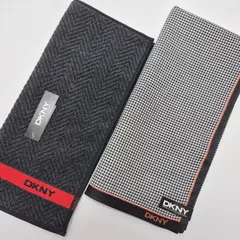 【新品】DKNY  メンズハンカチ & タオルハンカチ セット