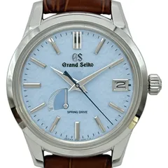 グランドセイコー Grand Seiko エレガンスコレクション スプリングドライブ SBGA407(9R65-0DJ0) ブルー ステンレススチール 自動巻き メンズ 腕時計