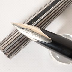 PILOT パイロット CUSTOM カスタム 蝕刻 18K 万年筆 18金 F 細字 両用