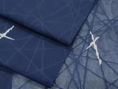 平和屋着物＊夏物　小紋　紗　吉祥文　正絹　逸品　CABK9203th