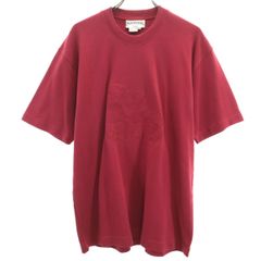 NANDO BANFF 国立公園 半袖 Tシャツ S ワインレッド アニマル メンズ 古着