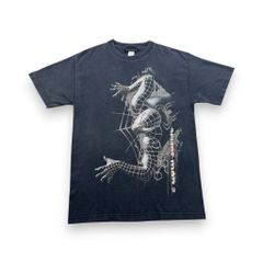 00s 스파이더 맨 SPIDER MAN 3 빈티지 T 셔츠 영화 영화 블랙 반소매 헌 옷 2603-0151