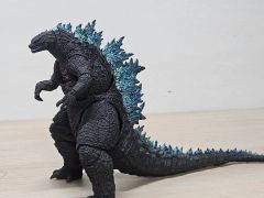 ゴジラ フィギュア 約20cm 黒と青 - メルカリ