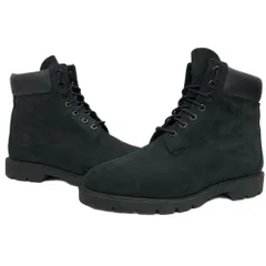 ティンバーランド Timberland クラシック 6インチ ウォータープルーフ ブーツ 6 Inch Classic Waterproof Boot TB119039 メンズ靴 ブーツ ワーク ブラック 27cmサイズ 201-shoes1990