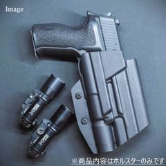 国内製造品 六七五 Beretta M93R 専用 カイデックスホルスター Black
