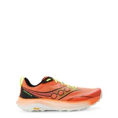 サッカニー メンズ シューズ スニーカー Saucony Mens Peregrine 16 OffRoad Trail Running Shoes FireBlack ブラック