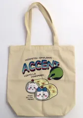 【中古】バッグ ちいかわ＆ハチワレ ACCENT トートバッグ 「ちいかわ なんか小さくてかわいいやつ ちいかわレストラン 食欲そそるHOTなフェア」