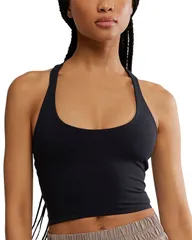 フリーピープル レディース トップス シャツ ホルター Free People Never Better Halter Top Black ブラック