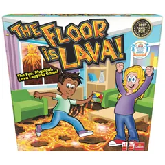 Endless Games 632468005251 The Floor is Lava Interactive Board Game for Kids and Adults (Ages 5+) Fun Party, Birthday, and [クラシック]