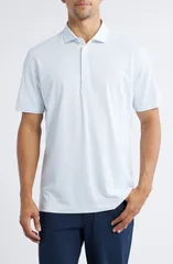 ジョニー オー メンズ トップス シャツ プリント johnnieO Cason Dot Print PREPFORMANCE Golf Polo Majorca