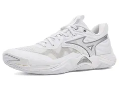 ミズノ レディース シューズ スニーカー Mizuno Wave Momentum 4 Elite WhiteSilver ホワイト