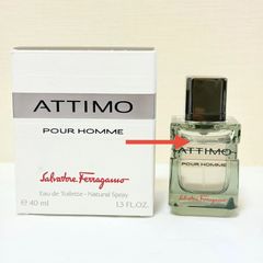 Salvatore Ferragamo ATTIMO eau de toilette サルバトーレフェラガモ アッティモ プールオム オードトワレ 香水 40ml