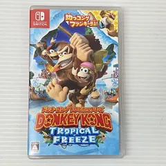 □ニンテンドースイッチソフト ドンキーコング トロピカルフリーズ [Nintendo Switch] ※ジャケットダメージあり 中古品 smsw099209