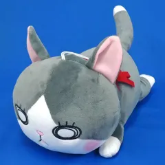 【中古】ぬいぐるみ クロ でっかいぬいぐるみ～川本家の猫たちクロとミケ～ 「3月のライオン」