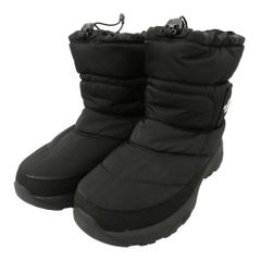 THE NORTH FACE ノースフェイス 8051729N3X NUPTSE BOOTIE WP  ヌプシブーツ ウォータープルーフ ショートブーツ ブラック系 27cm【中古】