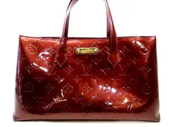 ヴィトン ハンドバッグ ■ M93642 ウィルシャー PM ポムダムール ヴェルニ エナメル レッド 赤 レディース Louis Vuitton □ ８H