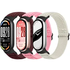 【新品】 [Acortjl] 弾性アームバンド Xiaomi Smart Band 10/9/8 スポーツ ナイロン ストラップ ソフト時計バンド 調節可能な伸縮性ストラップ 交換用バンドXiaomi Mi Band 10/9/8 女性用 男性用