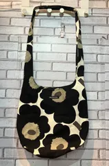 marimekko マリメッコ ショルダーバッグ ウニッコ キャンバス モノトーン