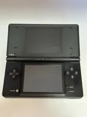 ニンテンドーDSi ブラック 本体 ソフト3本付 動作確認済 初期化済　液晶難あり