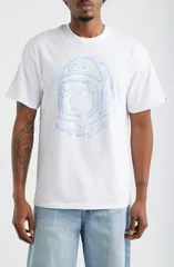 ビリオネアボーイズクラブ メンズ トップス Tシャツ グラフィック Billionaire Boys Club Helmet Sketch Graphic TShirt White ホワイト