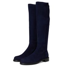 スチュアート ワイツマン レディース シューズ ブーツ・レインブーツ Stuart Weitzman 5050 Gisele Kneehi Boots Nice BlueNice ブルー