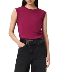 オールセインツ レディース トップス タンクトップ ALLSAINTS Westank Topop Raspberry
