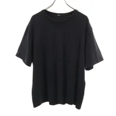 theory セオリー 半袖 Tシャツ XL ネイビー ポケT 無地 メンズ 古着