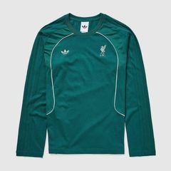[Free Shipping & Anonymous Delivery] adidas Originals Liverpool 26/27 Teamgeist Long Sleeve T-Shirt Teal Trefoil Brand New Authentic