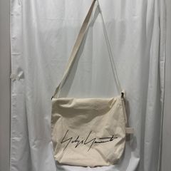 Yohji Yamamoto ヨウジヤマモト Novelty Shoulder Bag ノベルティー ショルダーバッグ アイボリー 中目黒B08
