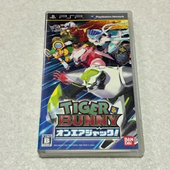 動作確認済 タイガー&バニー オンエアジャック ステッカー付 プレイステーション PSP