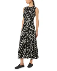 マックスマーラ レディース トップス ワンピース ノースリーブ Max Mara Mxmlampara Sleeveless Dress Black ブラック