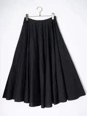 YLEVEイレーヴ 2023SS SUVIN COTTON TYPEWRITER SKIRTタイプライタースカート【0】【LSKA83277】