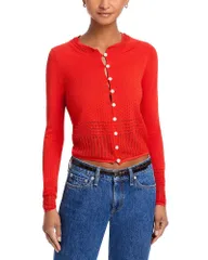 ラグアンドボーン レディース アウター ニット・セーター カーディガン rag bone Michelle Cardigan Bright Red レッド