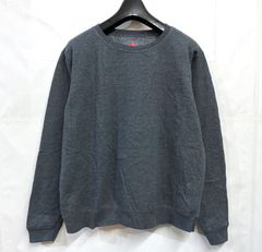 00s ヴィンテージ デッドストック  Hanes｜ヘインズ  ブランク クルーネックスウェット  無地 短丈