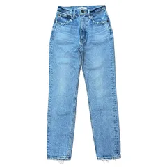 MOUSSY MVS SKINNY ブルー サイズ23 レディースXXS マウジー スリムテーパード