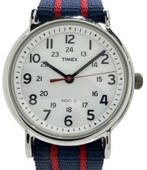 タイメックス 腕時計 INDIGLO クオーツ ホワイト メンズ TIMEX
