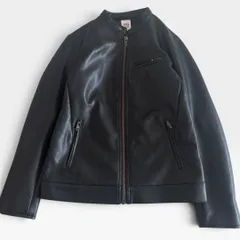 EDWIN シングルライダースジャケット XL ブラック 合成皮革 YKKジップ 2026年最新】EDWIN メンズ レザージャケット・ライダースの人気
