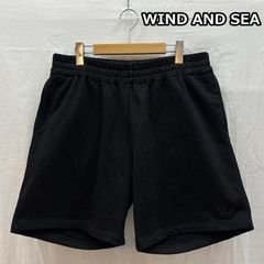 ウィンダンシー WDS-O-ESS2-24-Q3-PT-01 SEA ロゴ スウェット ワイド ショートパンツ ショーツ メンズ XL ISItems【USED】【古着】【中古】50165972