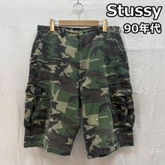 old stussy トライバルカモ カーゴショーツ 34 OLD STUSSY トライバルカモ カーゴ ショートパンツ ショーツ - メルカリ