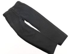 orSlow オアスロウ ウール混 ボタンフライ ヘリンボーン テーパード パンツ sizeXS/黒 ◇■ レディース