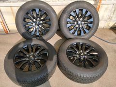 新車外し‼️三菱トライトンGSRグレード純正18インチホイールセット