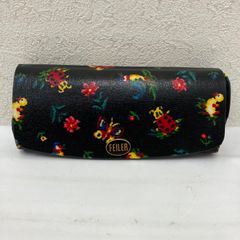 新品 フェイラー FEILER ハイジ HEIDI メガネケース 眼鏡ケース 紺