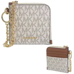 マイケルコース MICHAEL KORS カードケース コインケース 小銭入れ アウトレット JET SET TRAVEL MD ZA WALLET 35S6GTVC6B VANILLA ホワイト